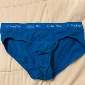 Calvin Klein cotton stretch lowrise hip briefs extra large good condition